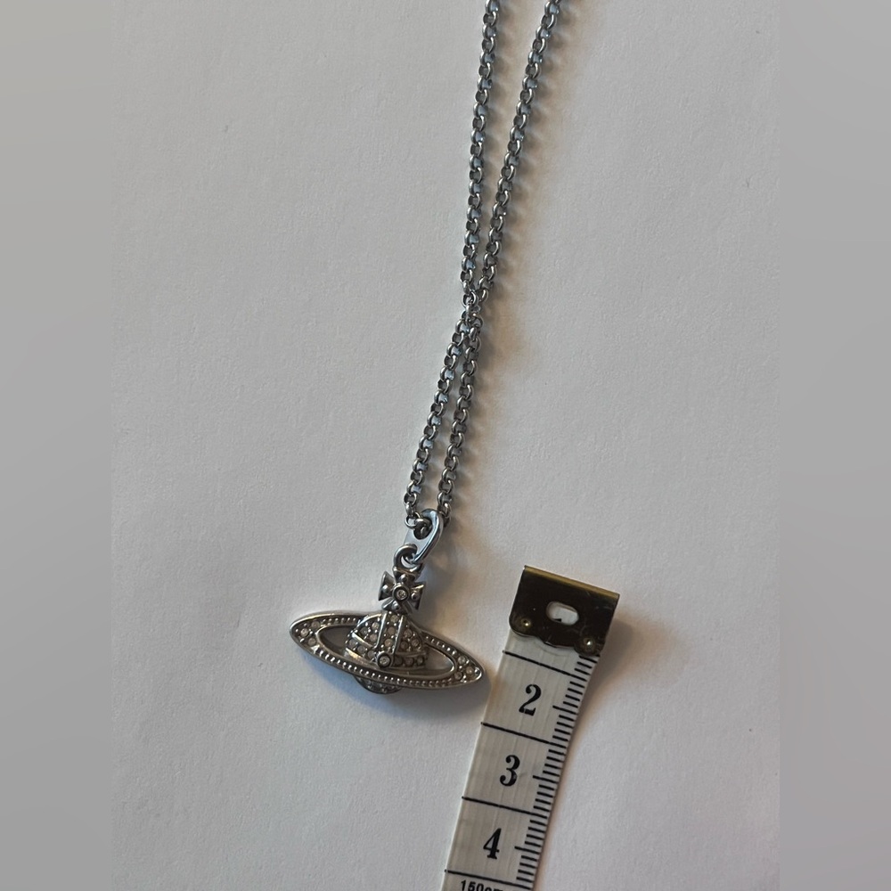 Vivienne Westwood Mini Bas Relief Necklace Choker - Picture 8 of 11